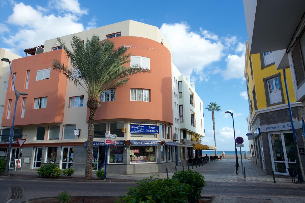 Apartamento con ascensor Gran Tarajal Playa Bagian luar foto
