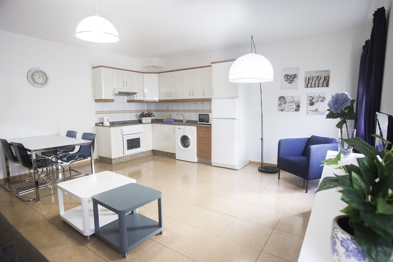 Apartamento con ascensor Gran Tarajal Playa Bagian luar foto