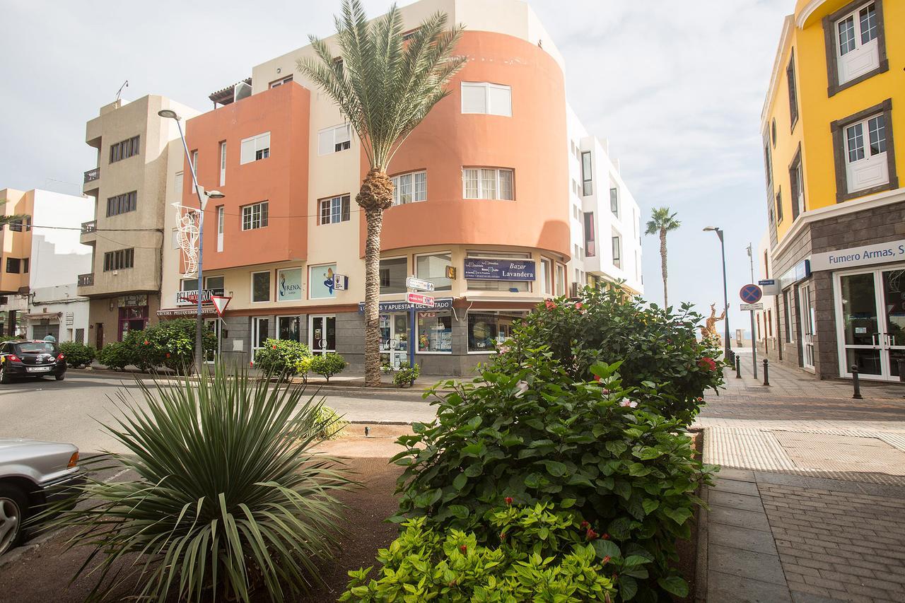 Apartamento con ascensor Gran Tarajal Playa Bagian luar foto